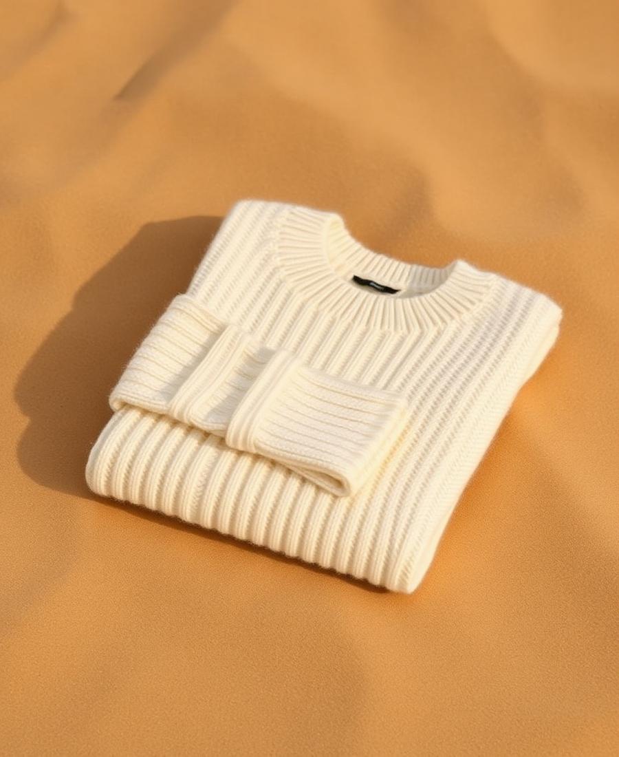 Ribbed Cashmere Sweater